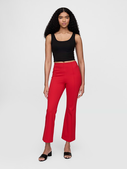 Gap High Rise Double Knit Crop Kick Pants — photo 1