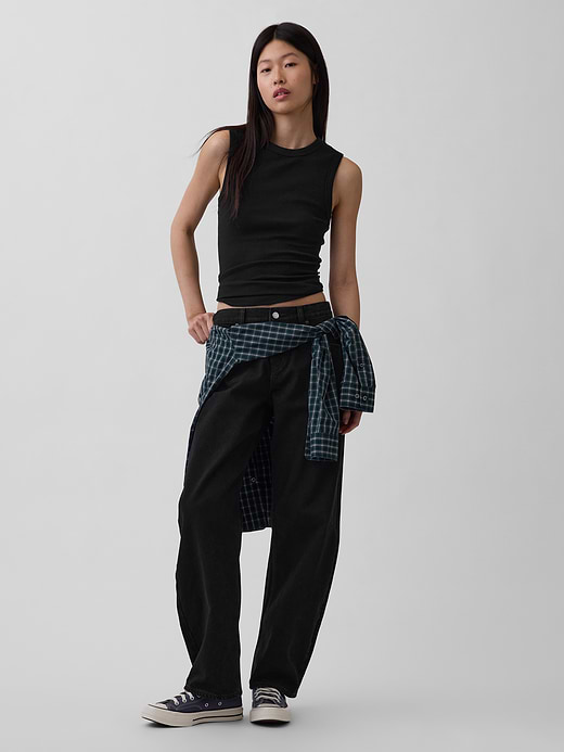 Gap Low Rise Barrel Jeans — photo 1