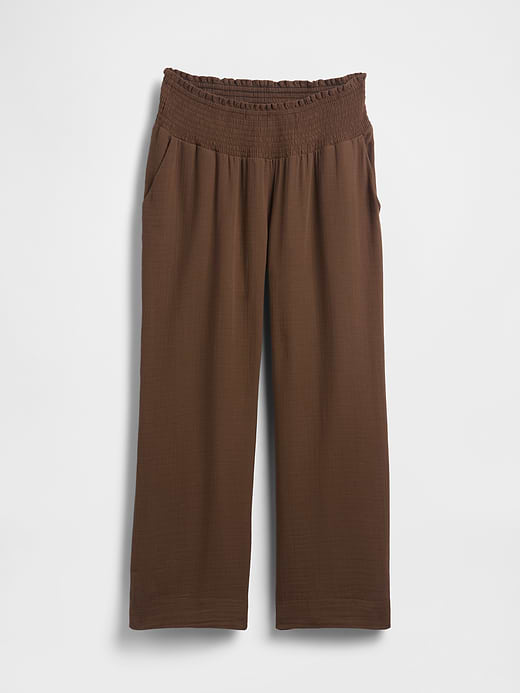 Gap Maternity Cotton Gauze Full Panel Pants — photo 3