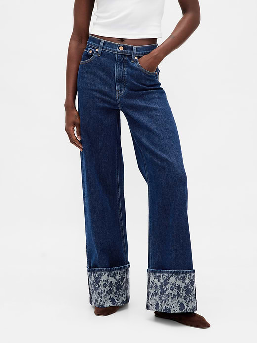 Gap High Rise Stride Wide-Leg Jeans — photo 3