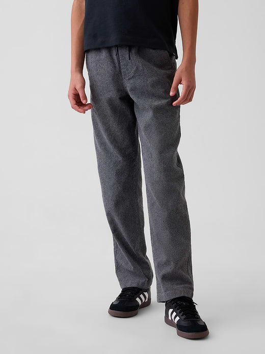 Gap Kids Linen-Cotton Relaxed Easy Pants — photo 4