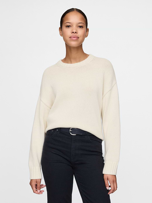 Gap 100% Cotton Relaxed Sweater — photo 1
