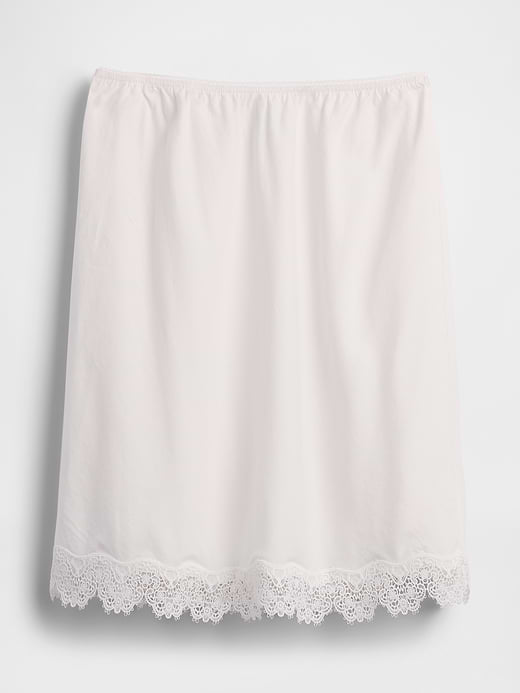 Gap Linen-Blend Lace-Trim Skirt — photo 6