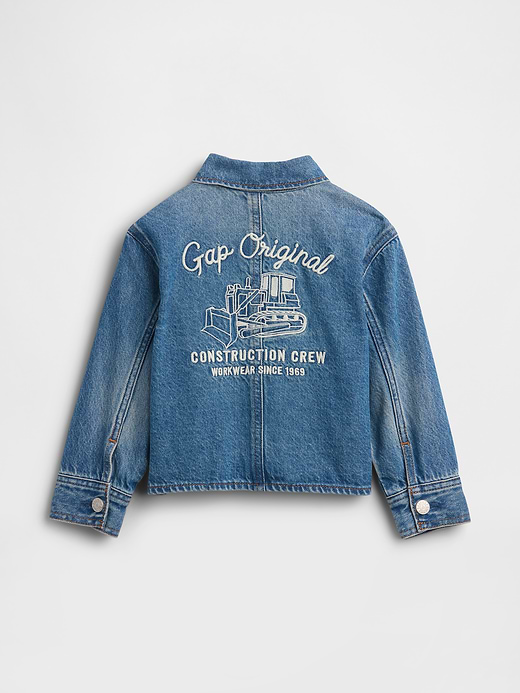 Gap Baby & Toddler Denim Workwear Jacket — photo 4