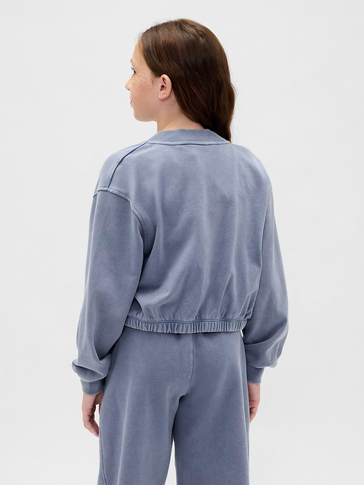 Gap Kids VintageSoft Bubble Bomber Jacket — photo 4
