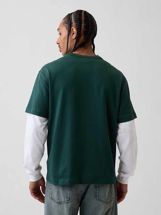Gap Adult Heavyweight Relaxed T-Shirt — photo 4