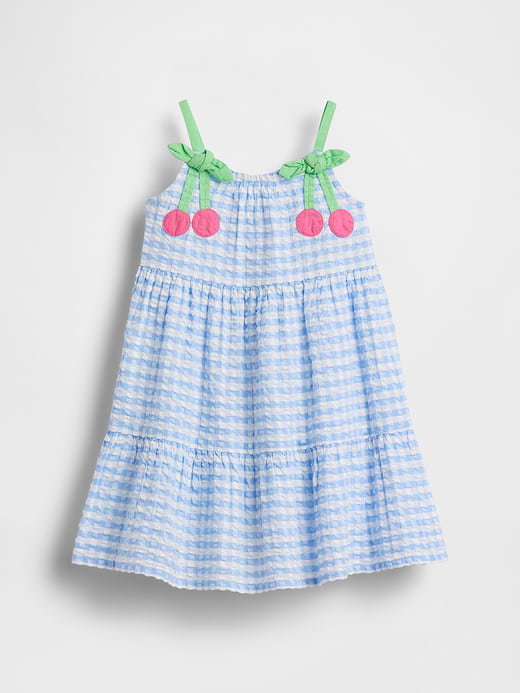 Gap Baby & Toddler Gingham Cherry Dress — photo 3