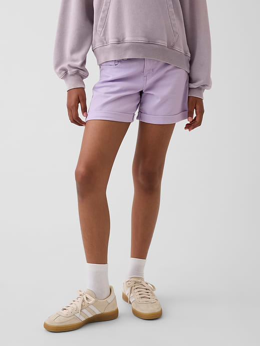 Gap Kids Denim Midi Shorts — photo 4
