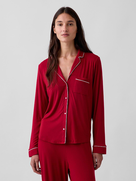 Gap SoftMade Modal PJ Top — photo 1
