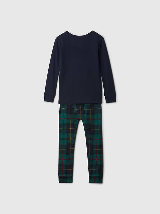 Gap Baby & Toddler Organic Brushed Cotton Henley PJ Set — photo 4