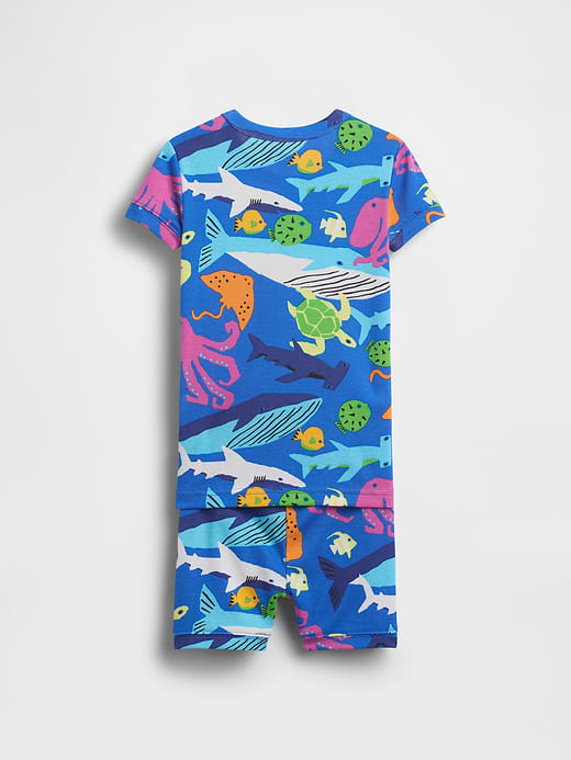 Gap Baby & Toddler Organic Brushed Cotton PJ Short Set — photo 3