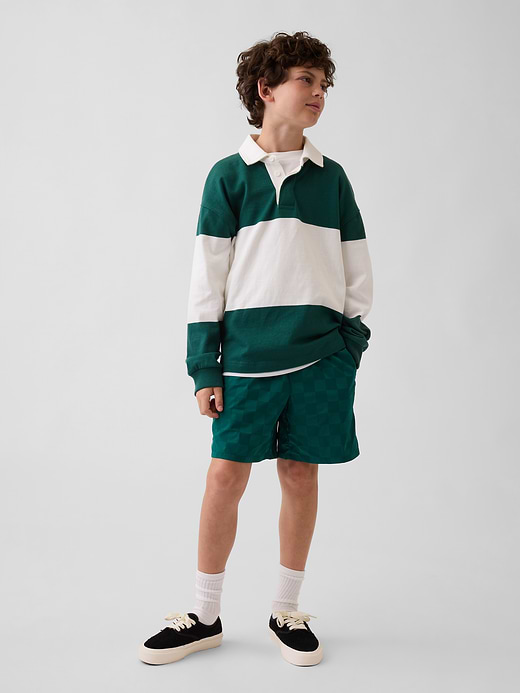 Gap Kids Relaxed Quick-Dry Shorts — photo 1