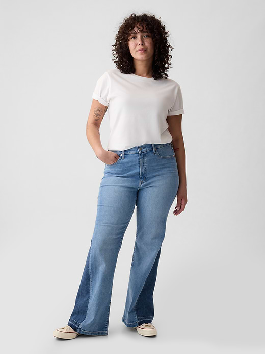 Gap High Rise '70s Flare Jeans — photo 6