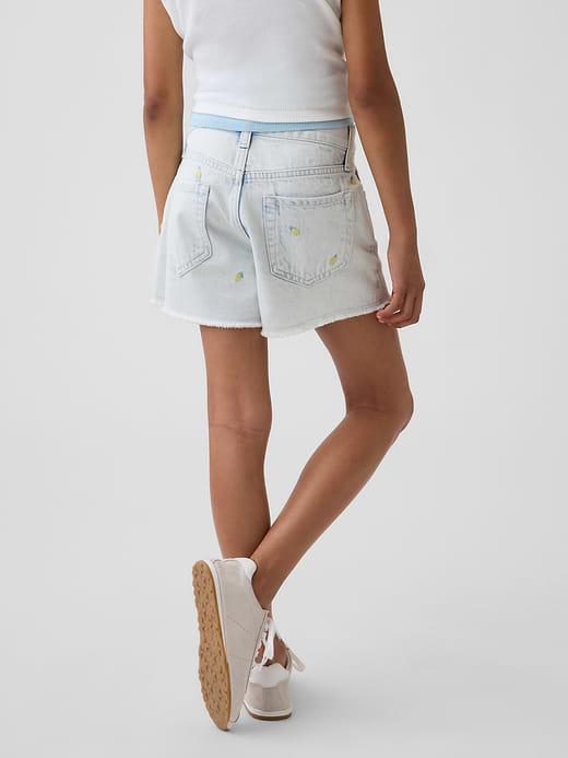 Gap Kids Low Rise Denim Shorts — photo 5