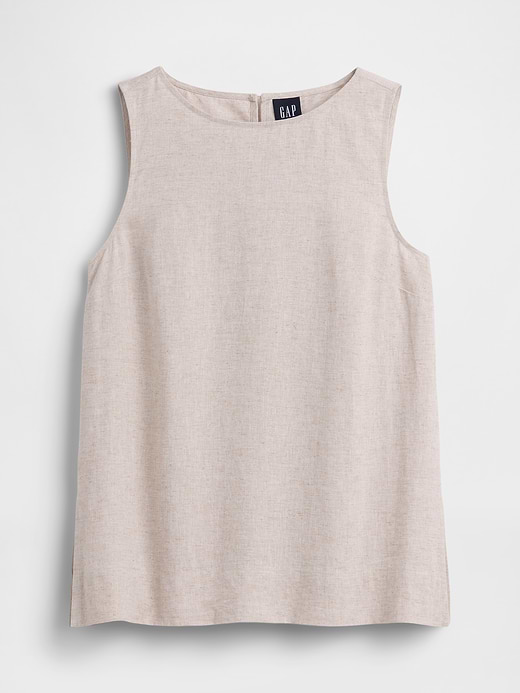 Gap Linen-Blend Shell Tank Top — photo 7