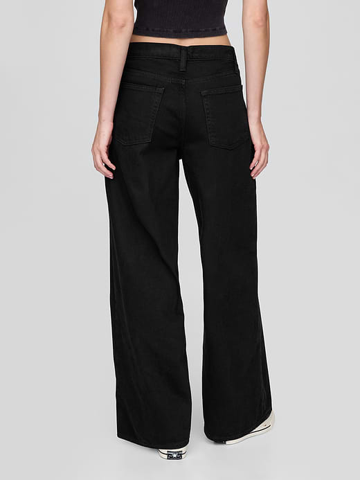 Gap Mid Rise UltraSoft Baggy Jeans — photo 5