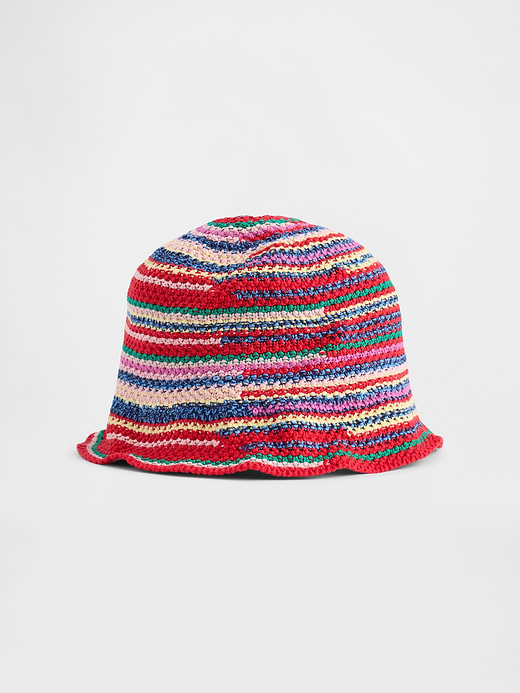 Gap Knit Stripe Bucket Hat — photo 5