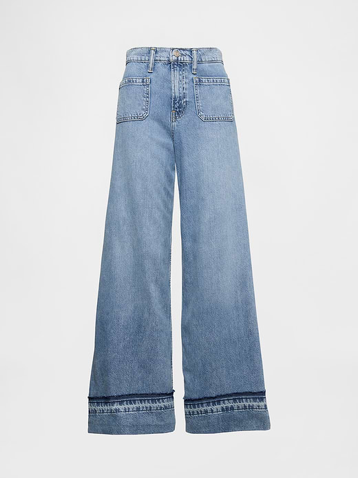 Gap Mid Rise UltraSoft Baggy Jeans — photo 8