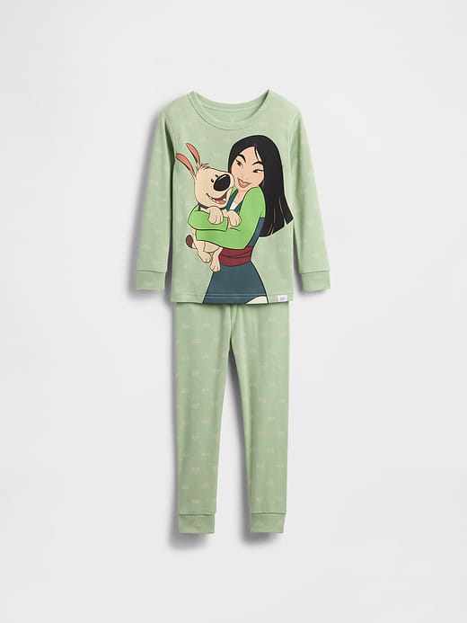 Gap Gap × Disney Baby Organic Brushed Cotton Princess PJ Set — photo 1