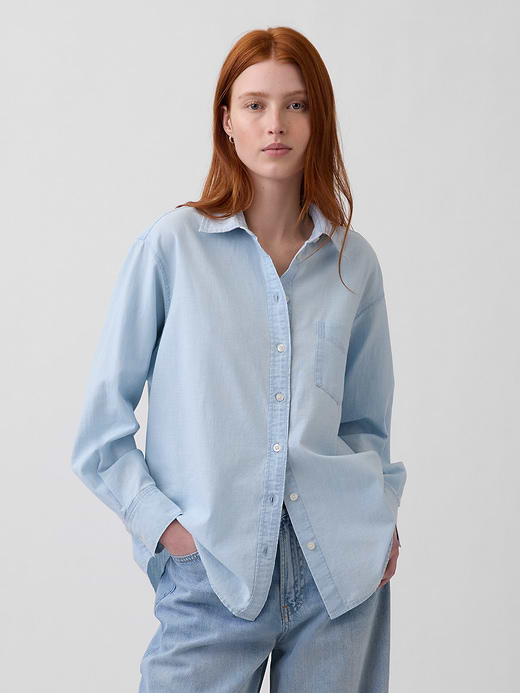 Gap Denim Big Shirt — photo 1