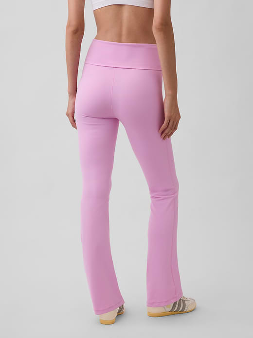 Gap GapFit Smooth Foldover Mini Flare Leggings — photo 4