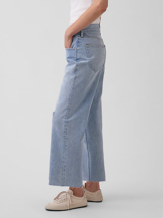 Gap Low Slung Relaxed Crop Jeans — photo 4