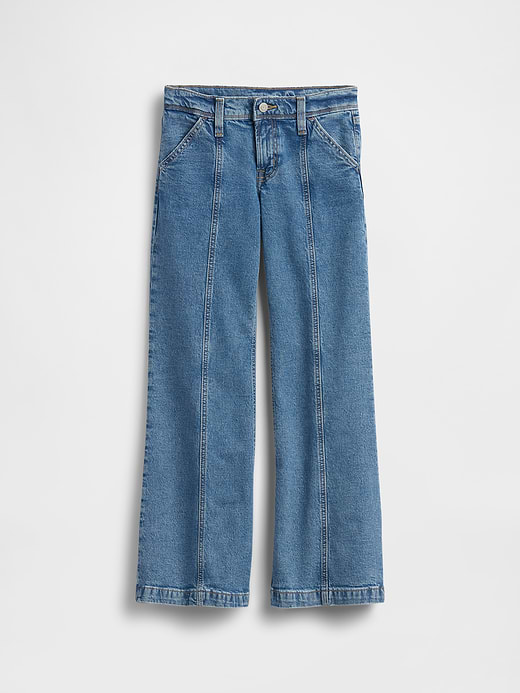 Gap Kids Low Rise Relaxed Flare Jeans — photo 3