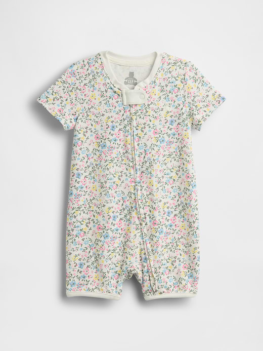 Gap Baby First Favorites Organic Cotton Shorty One-Piece — photo 1