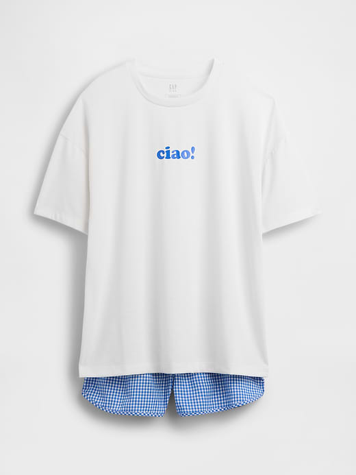 Gap Kids Recycled PJ Short Set — photo 3