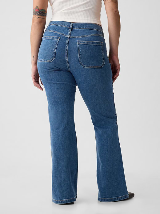 Gap High Rise '70s Flare Jeans — photo 7