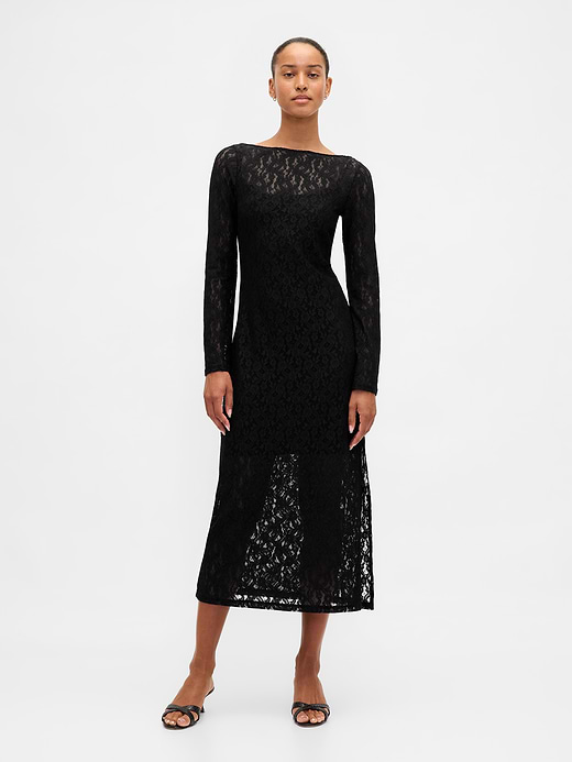 Gap Lace Bell-Sleeve Maxi Dress — photo 1
