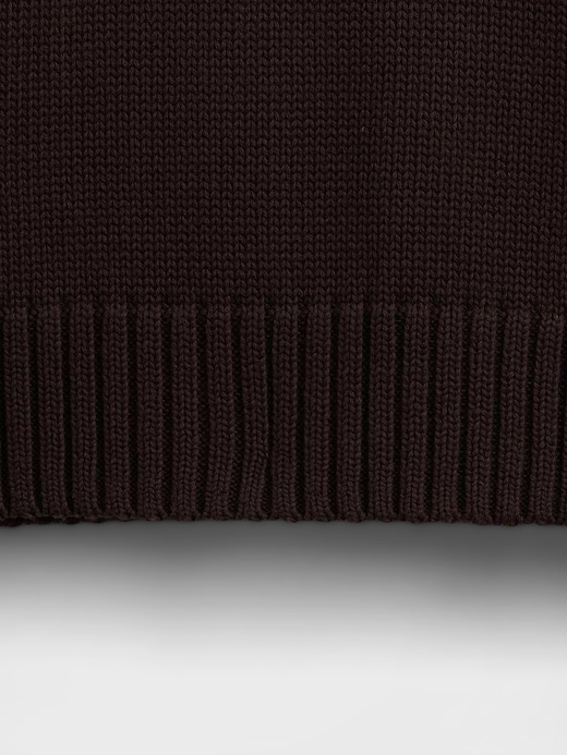 Gap 100% Cotton Oversized Crop Sweater — photo 5