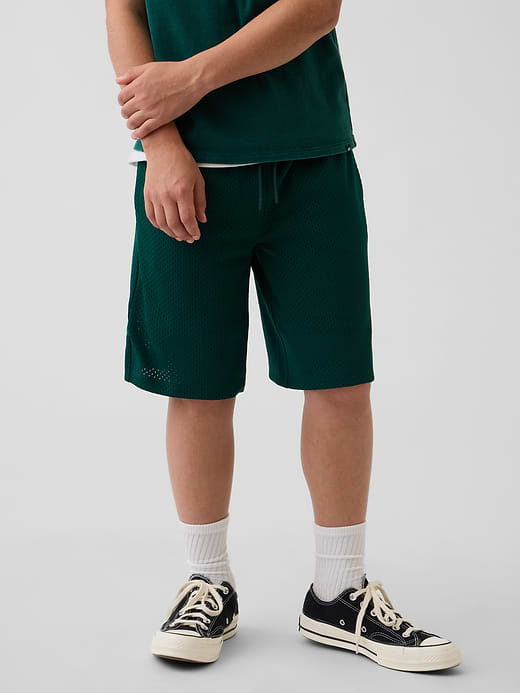 Gap Kids 8" Mesh Active Shorts — photo 4