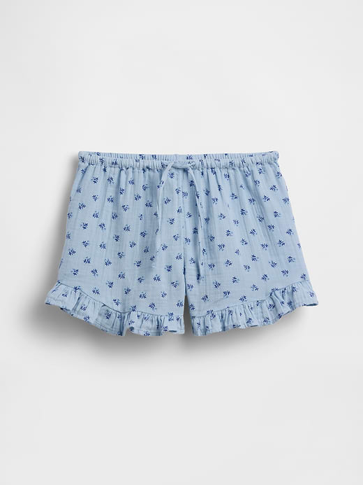 Gap Kids Cotton Gauze Easy Ruffle Shorts — photo 3