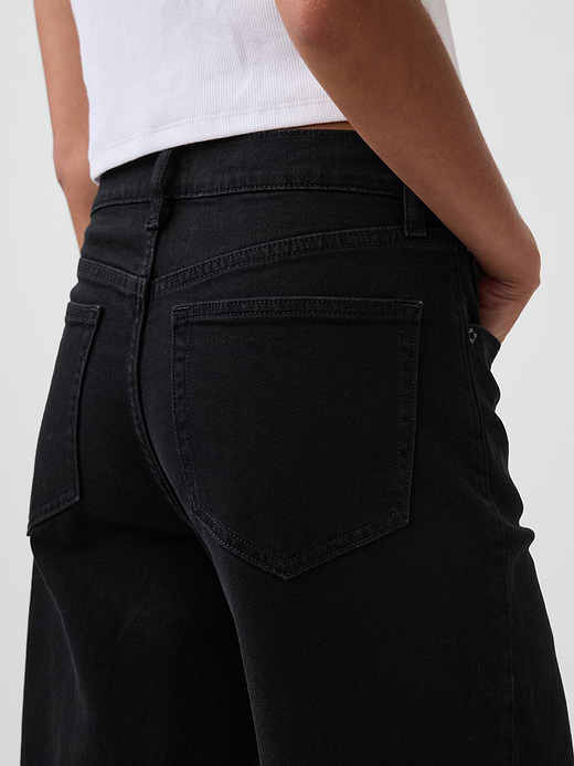 Gap High Rise Stride Wide-Leg Ankle Jeans — photo 6