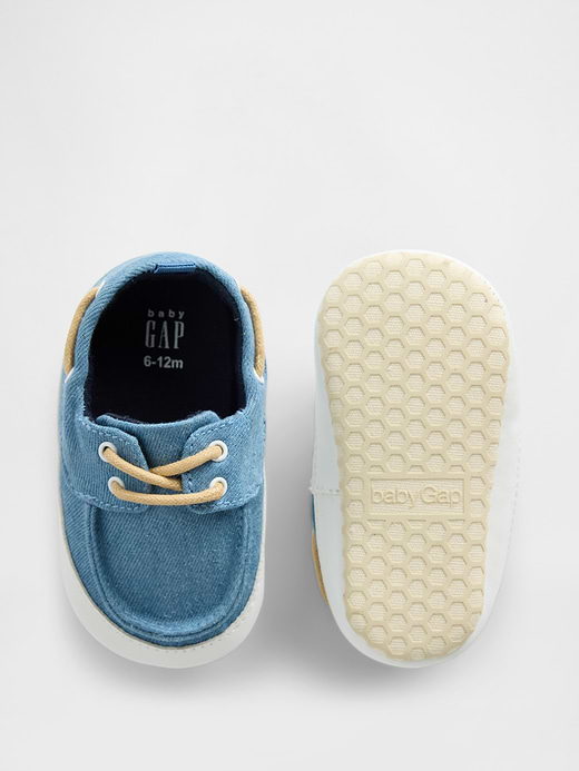 Gap Baby Denim Boat Shoes — photo 4