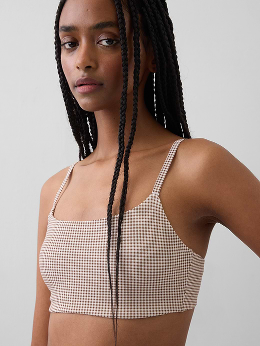 Gap Organic Stretch Cotton Bralette — photo 4