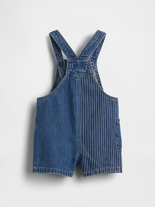 Gap Baby & Toddler Embroidered Denim Shortalls — photo 3