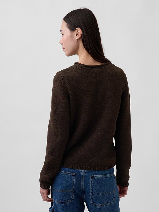 Gap 100% Cotton Rollneck Sweater — photo 4
