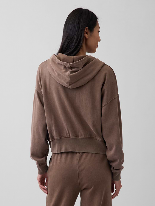 Gap VintageSoft Terry Zip Hoodie — photo 11