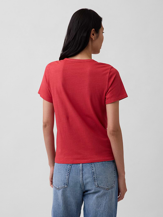 Gap Organic Cotton VintageSoft T-Shirt — photo 4