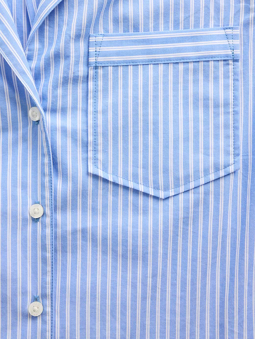 Gap Poplin Crop PJ Shirt — photo 5