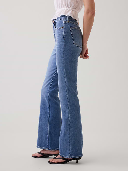 Gap High Rise '70s Flare Jeans — photo 4