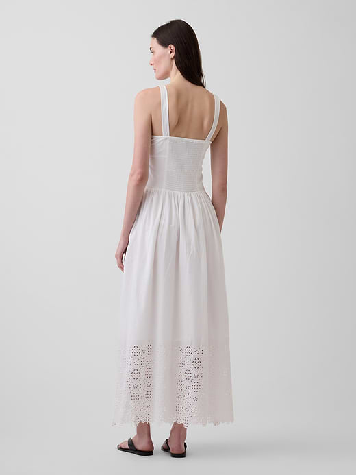 Gap Lace-Up Corset Maxi Dress — photo 3