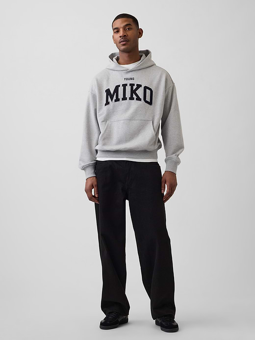 Gap Young Miko Adult Heavyweight Logo Hoodie — photo 6