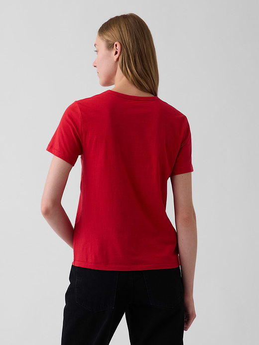 Gap Organic Cotton VintageSoft T-Shirt — photo 4