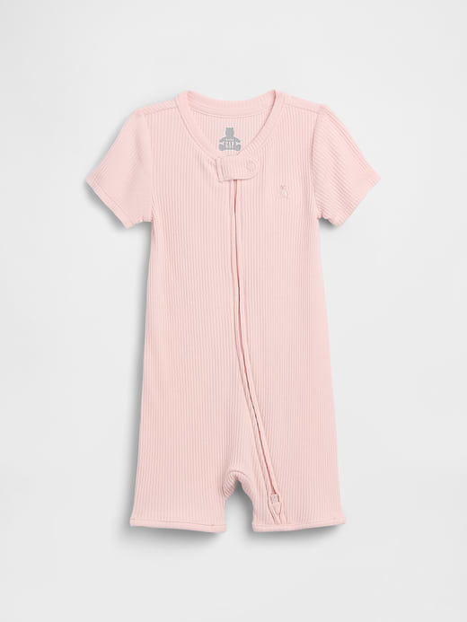 Gap Baby First Favorites Organic Cotton Shorty One-Piece — photo 1