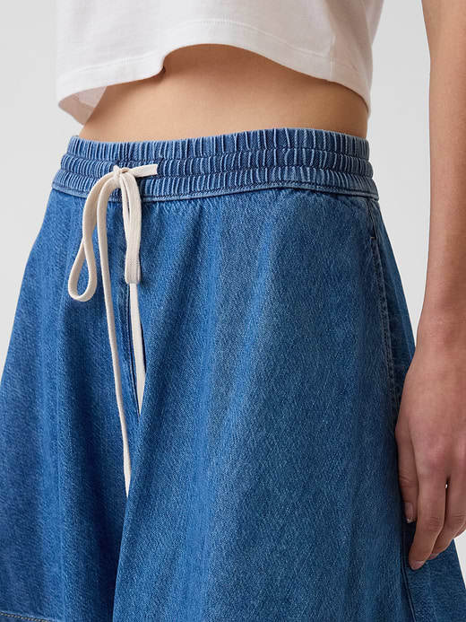 Gap UltraSoft Denim Easy Mini Skirt — photo 5