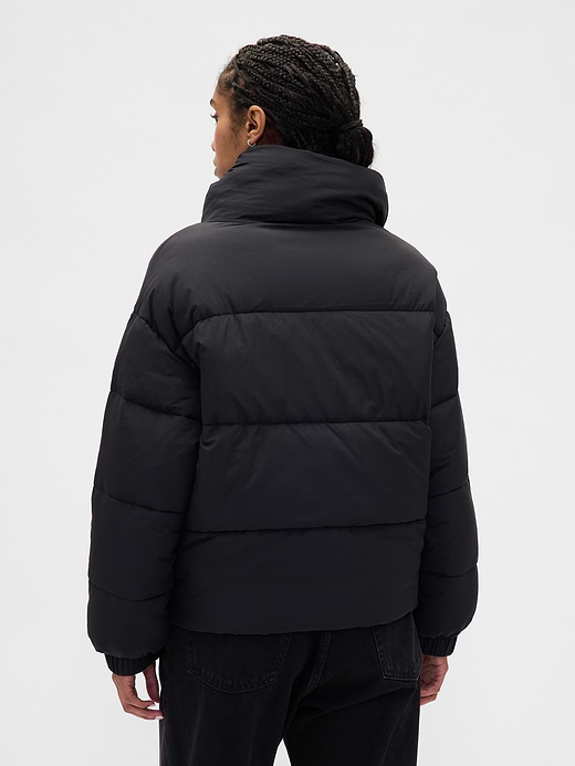 Gap Faux Fur-Trim Puffer Jacket — photo 4
