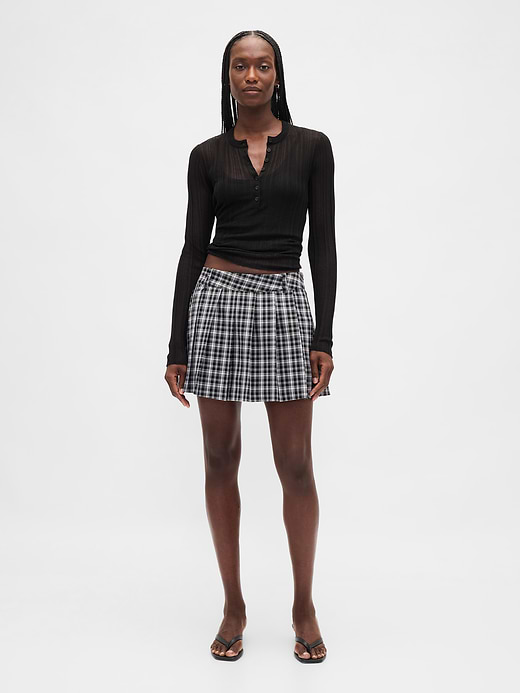 Gap Pleated Mini Skort — photo 1